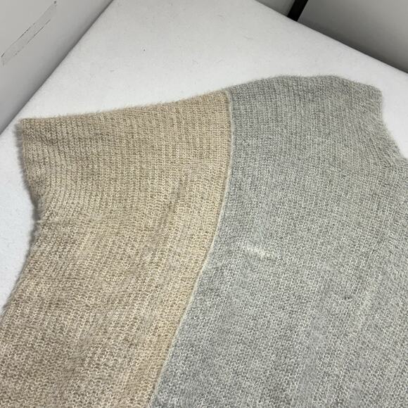 Saturday Sunday Anthropologie Women’s One Size Poncho Sweater Open Front Fuzzy - Picture 11 of 14